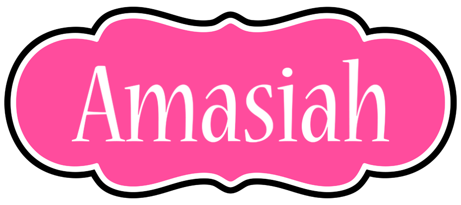 Amasiah invitation logo