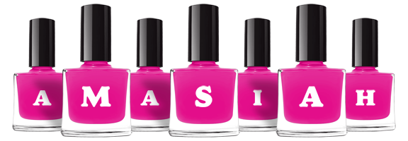 Amasiah nails logo