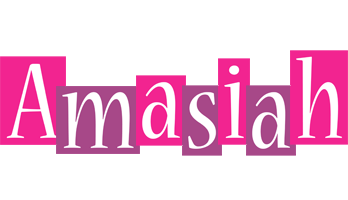 Amasiah whine logo