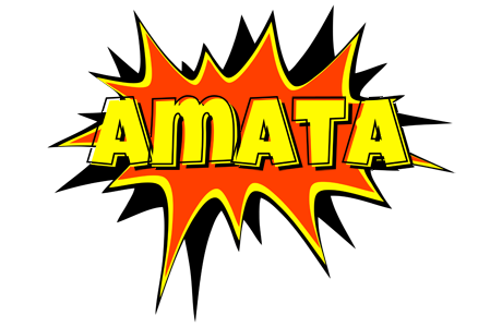 Amata bazinga logo