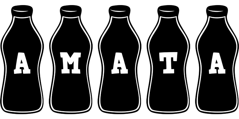 Amata bottle logo