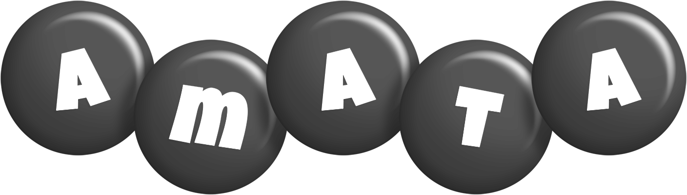 Amata candy-black logo