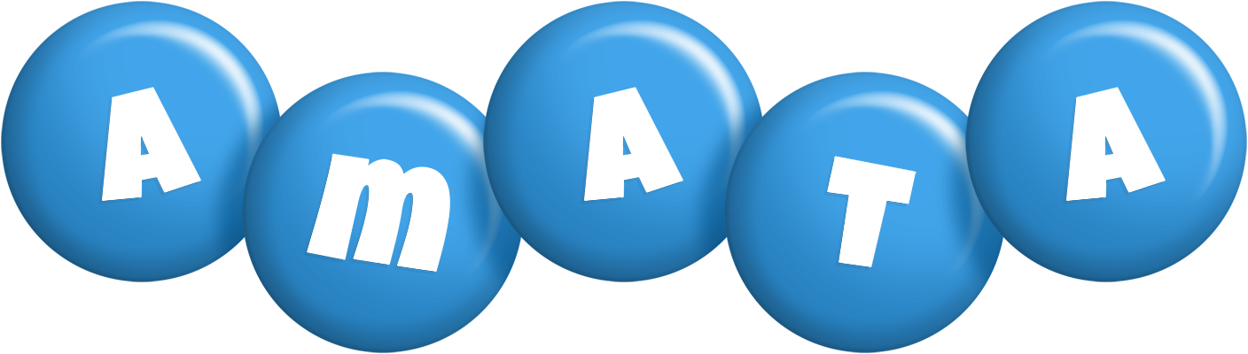 Amata candy-blue logo