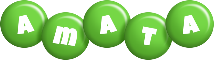 Amata candy-green logo