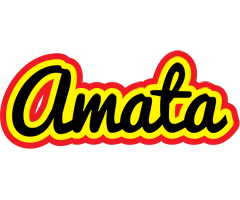 Amata flaming logo