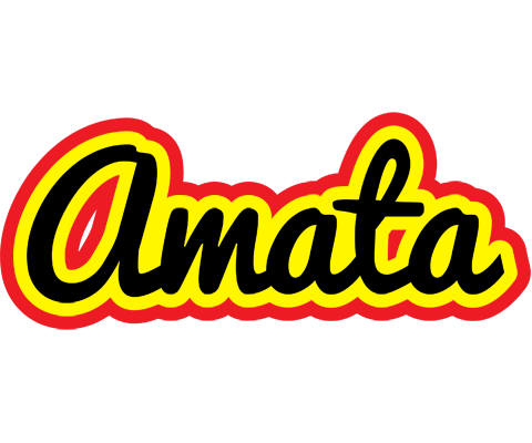 Amata flaming logo