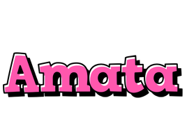 Amata girlish logo