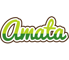 Amata golfing logo