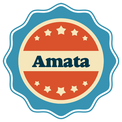 Amata labels logo