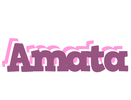 Amata relaxing logo