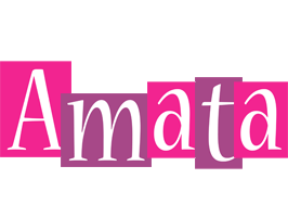 Amata whine logo