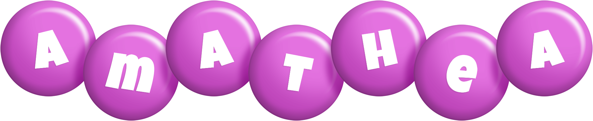 Amathea candy-purple logo
