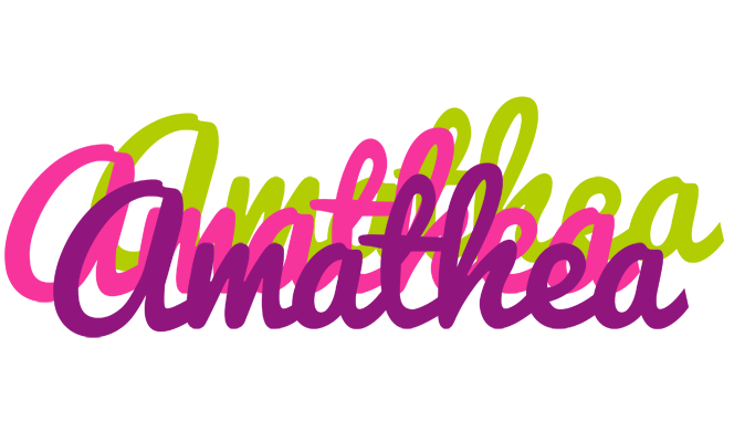 Amathea flowers logo