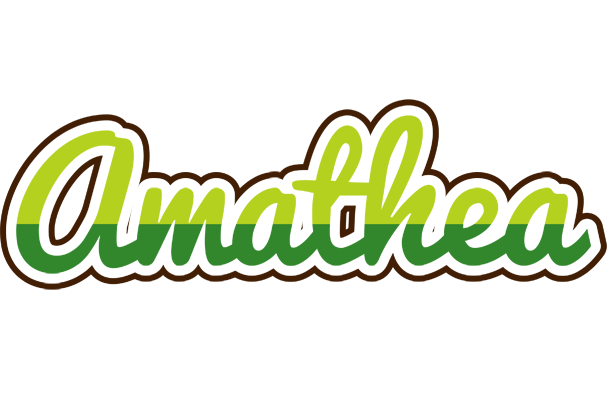 Amathea golfing logo
