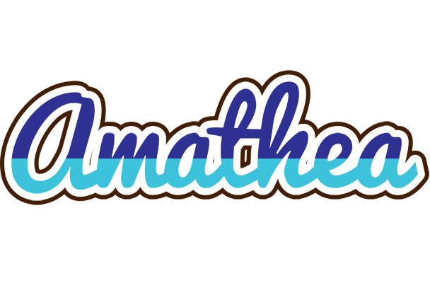 Amathea raining logo