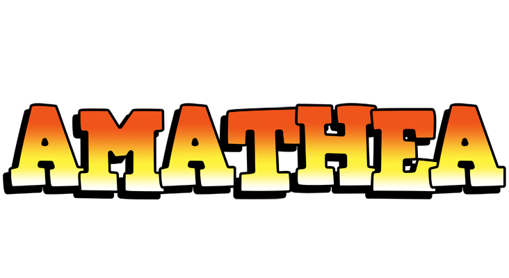 Amathea sunset logo