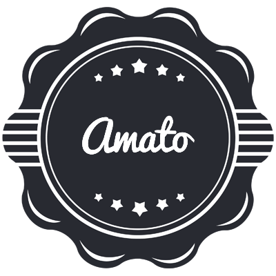 Amato badge logo