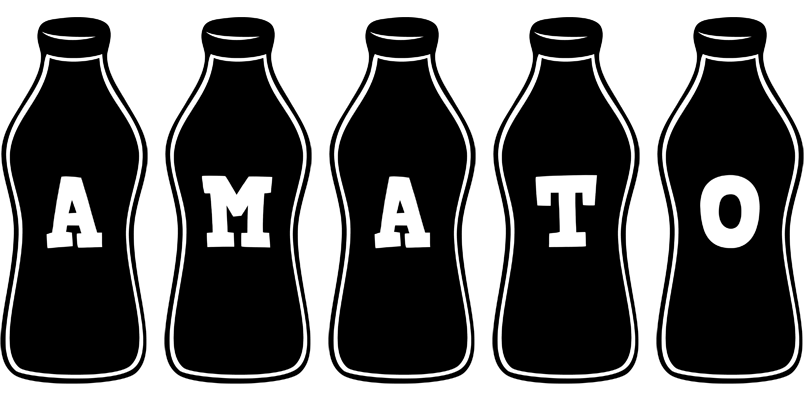 Amato bottle logo