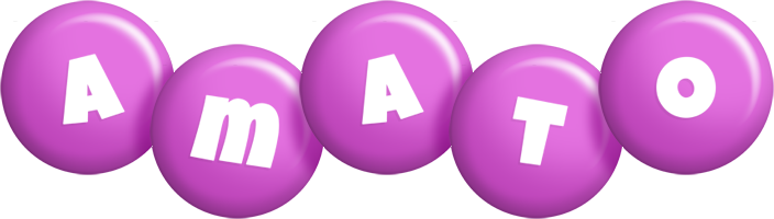 Amato candy-purple logo