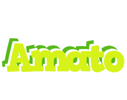 Amato citrus logo