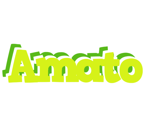 Amato citrus logo