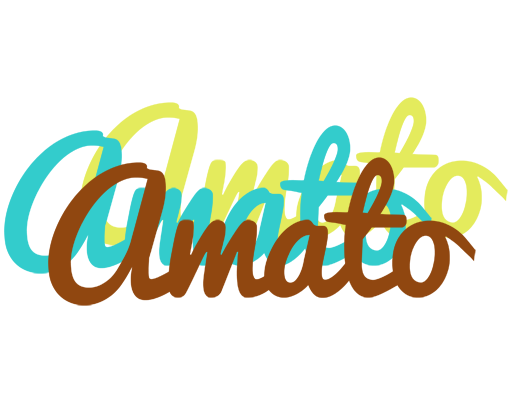 Amato cupcake logo