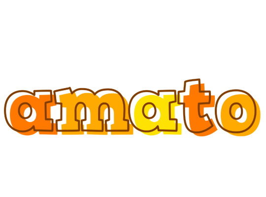 Amato desert logo