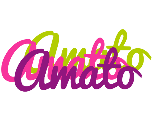 Amato flowers logo