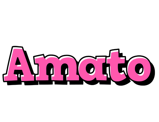 Amato girlish logo
