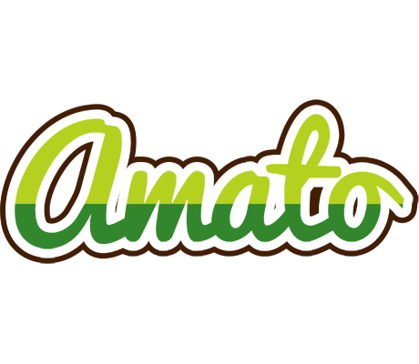 Amato golfing logo