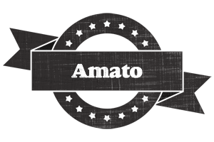 Amato grunge logo