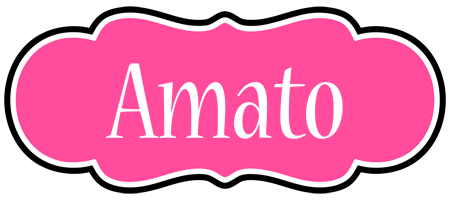 Amato invitation logo