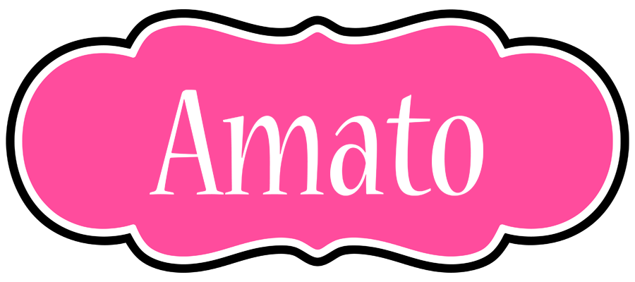 Amato invitation logo
