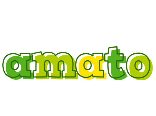 Amato juice logo