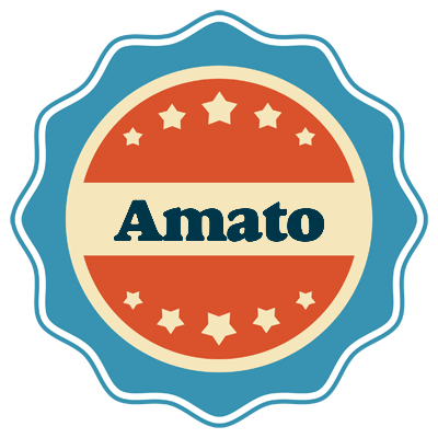 Amato labels logo