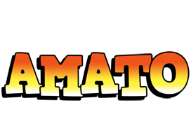 Amato sunset logo