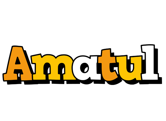 Amatul cartoon logo