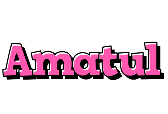 Amatul girlish logo