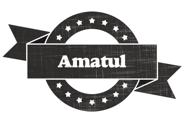 Amatul grunge logo