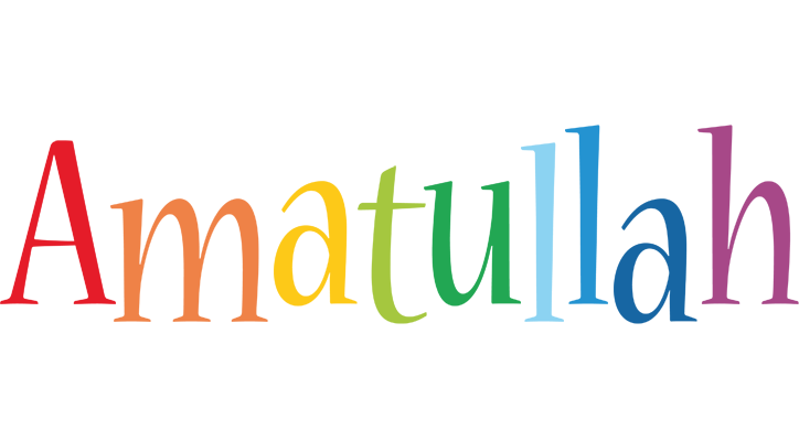 Amatullah birthday logo