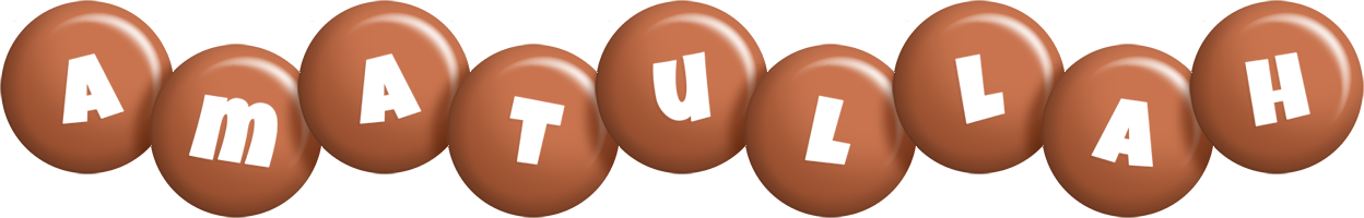 Amatullah candy-brown logo