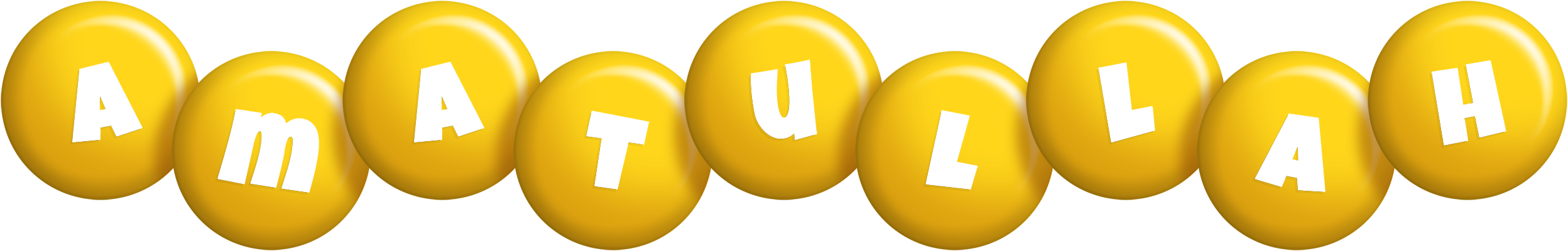 Amatullah candy-yellow logo