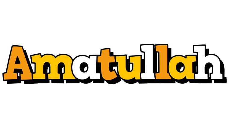 Amatullah cartoon logo