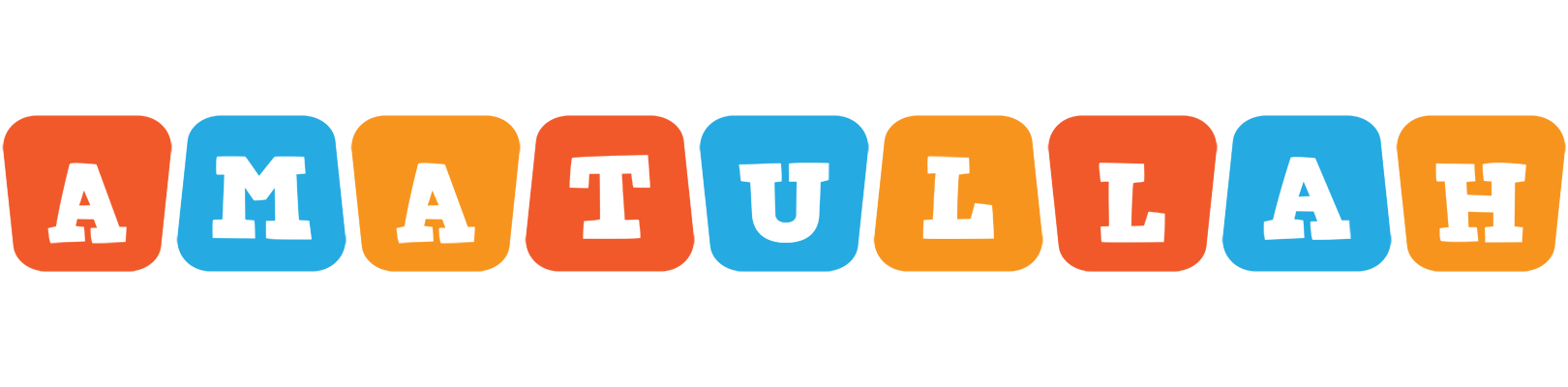 Amatullah comics logo