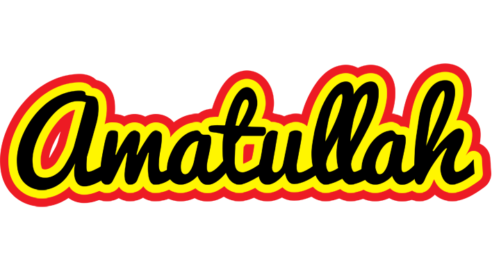 Amatullah flaming logo