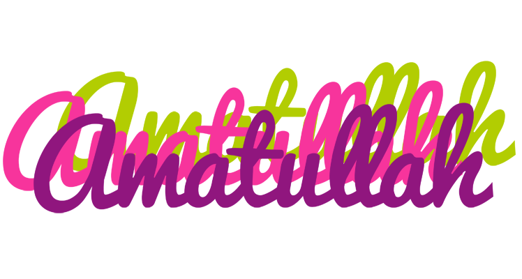 Amatullah flowers logo