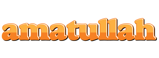 Amatullah orange logo