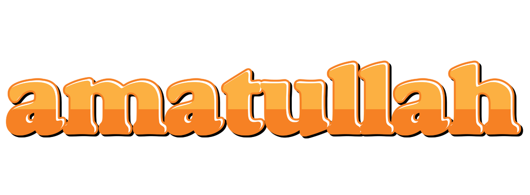 Amatullah orange logo