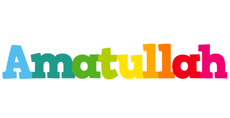 Amatullah rainbows logo