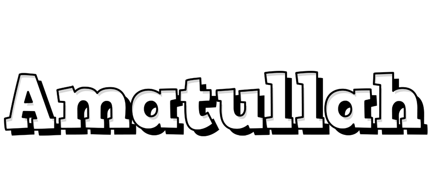 Amatullah snowing logo